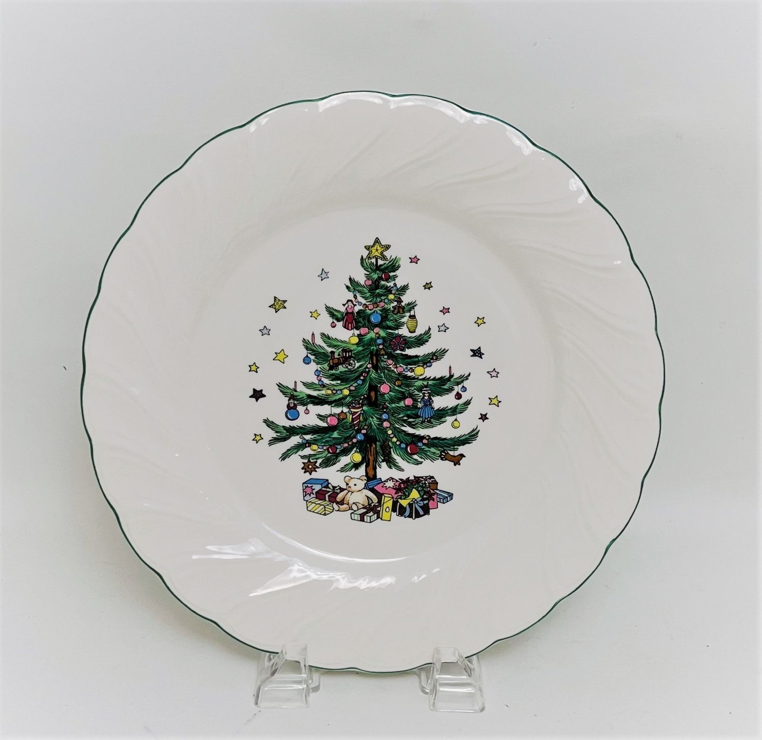 HAPPY HOLIDAYS DINNER PLATE 10 3/4"