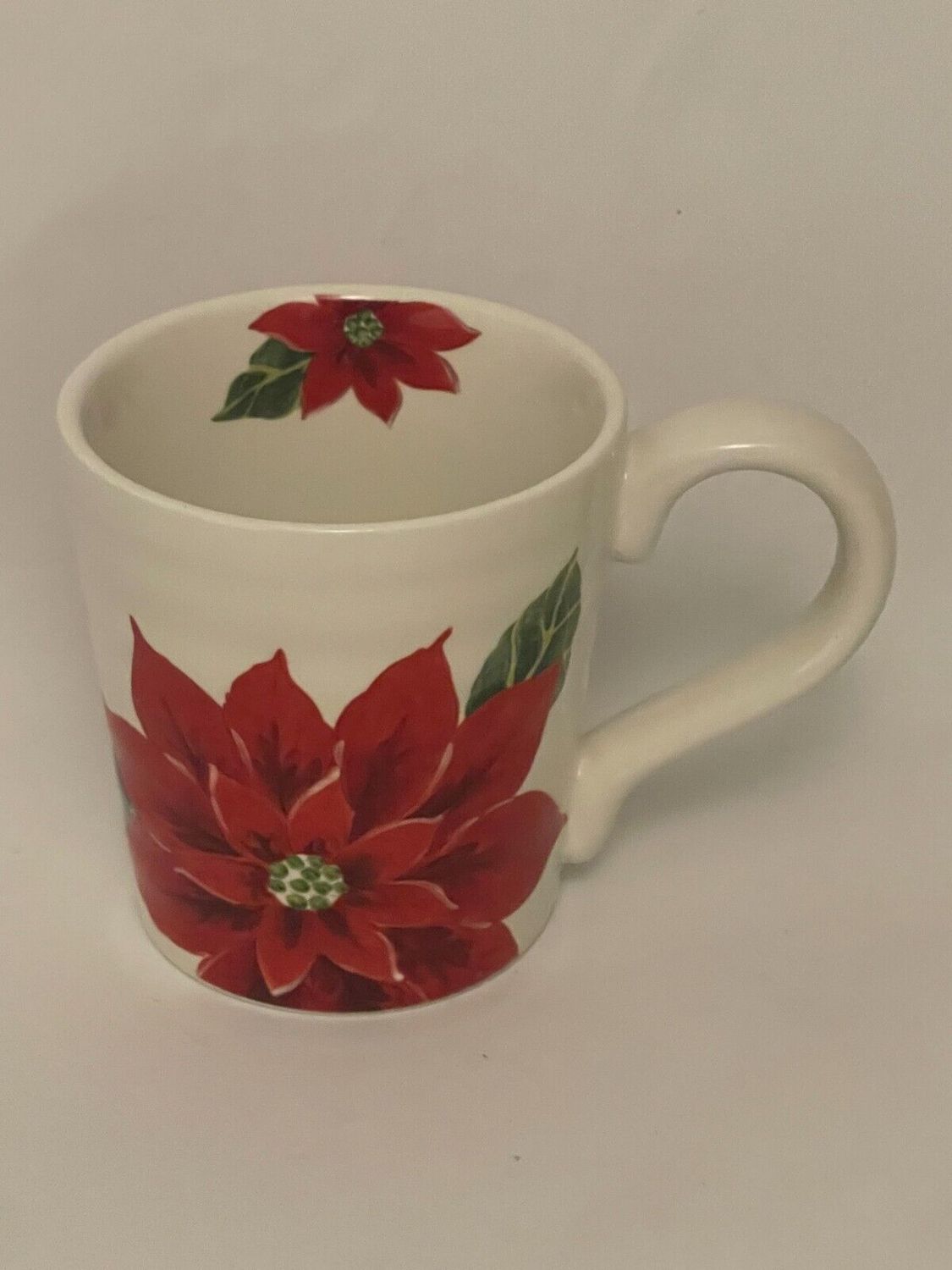 POINSETTIA MUG 4.5"