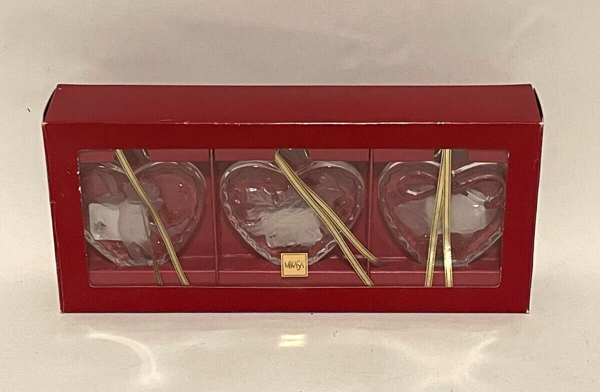 HEART CLASSICS SET OF 3 ORNAMENTS