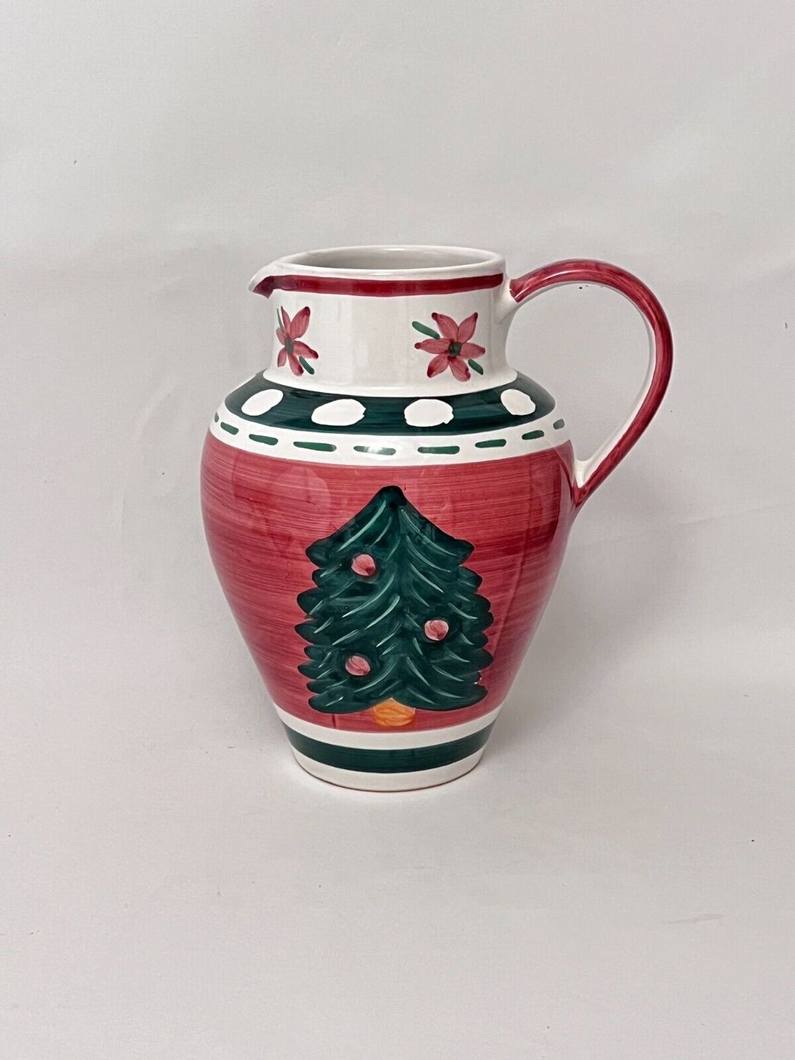 CHRISTMAS TREE PITCHER