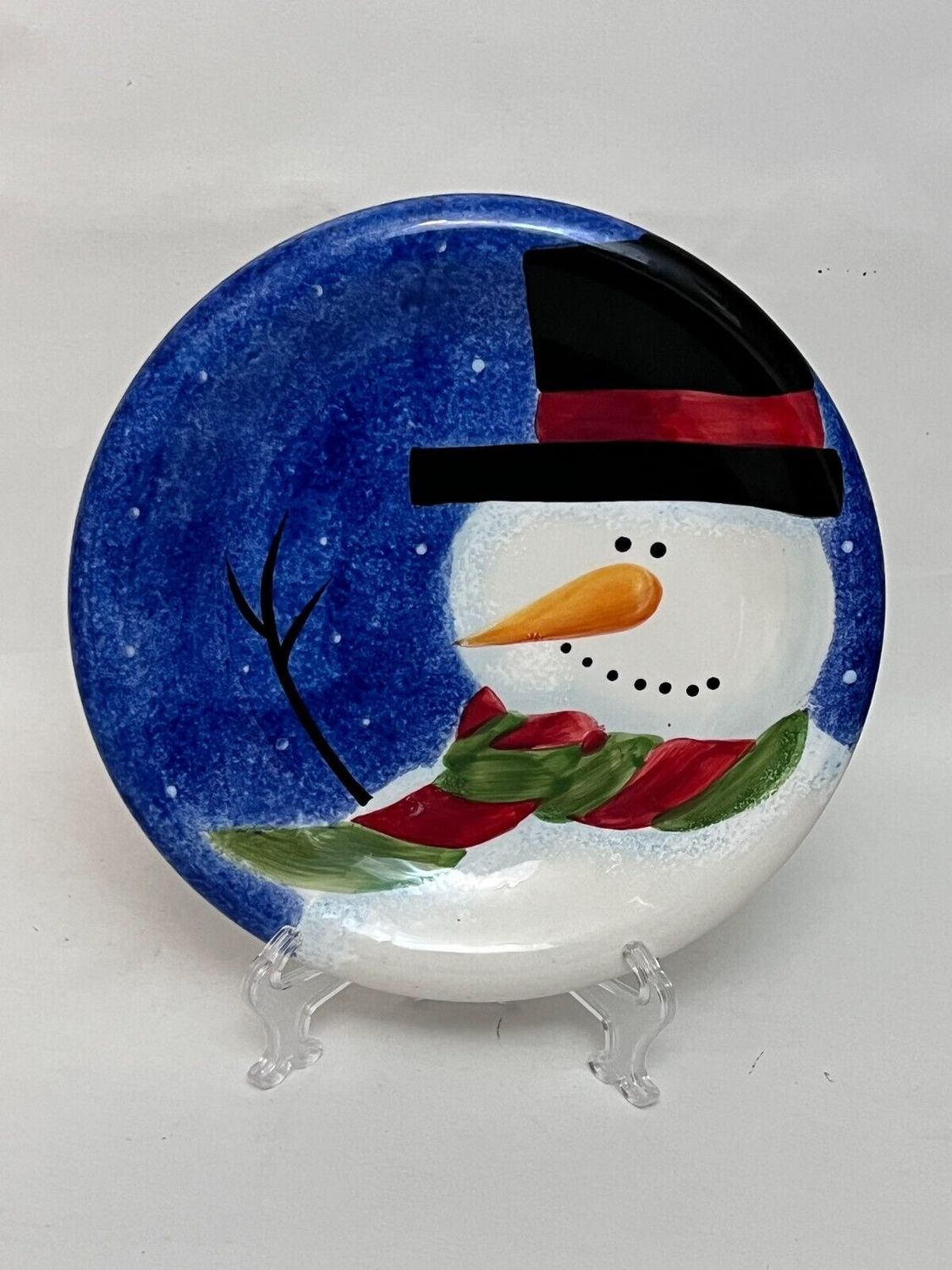 SNOWY  DAY DINNER PLATE 10 5/8"