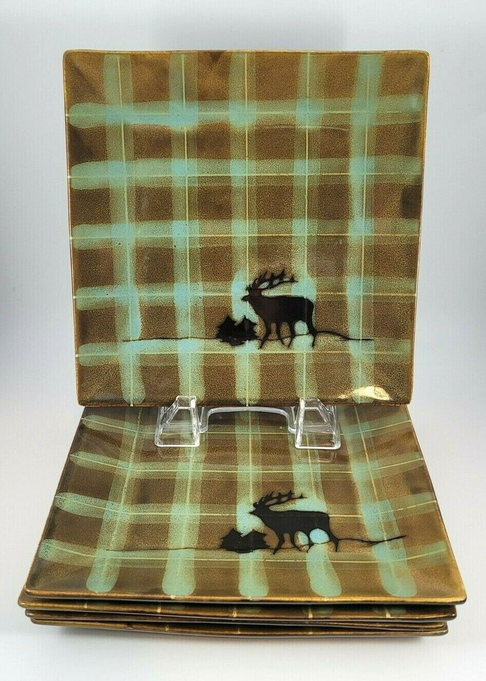 ROAMING ELK SALAD PLATE 7 5/8"