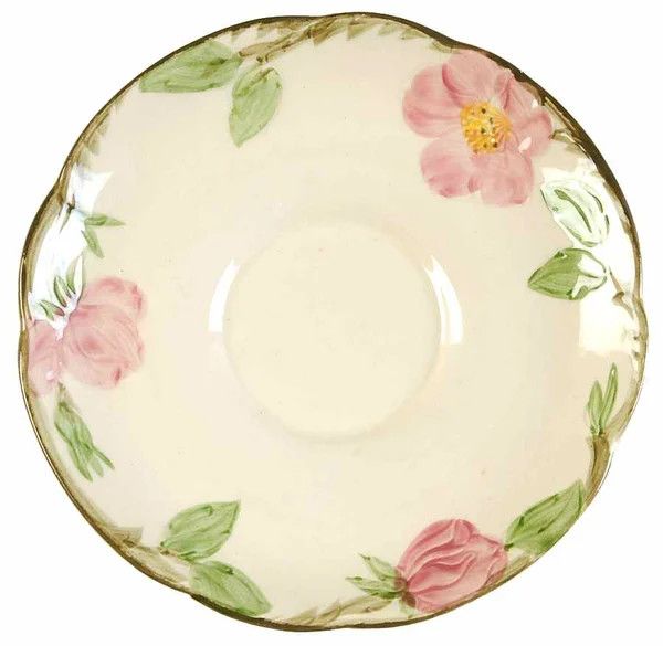 DESERT ROSE SAUCER 5 3/4"