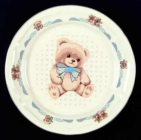 THEODORE BEAR DINNER PLATE 10 1/4"