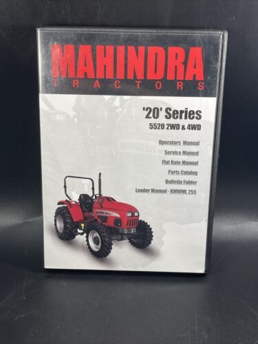 20 Series 5520 2WD &amp; 4 WD Tractor Shop Service Repair Manual CD