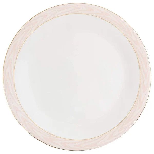 SILK MOIRE DINNER PLATE 10 3/4"