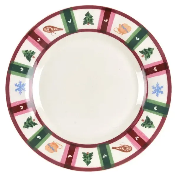 SNOW BEAR DINNER PLATE 11 1/8"