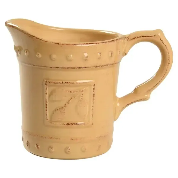 SORRENTO WHEAT  CREAMER 4 1/2"