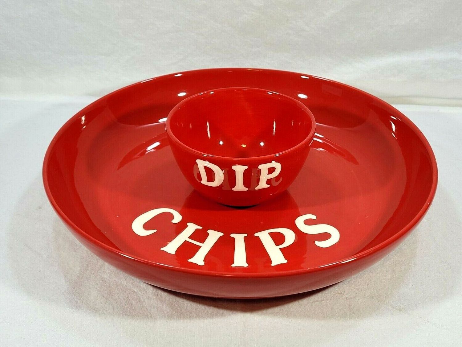 ESPANA LIFESTYLE RED CHIP BOTTOM NO DIP  13"