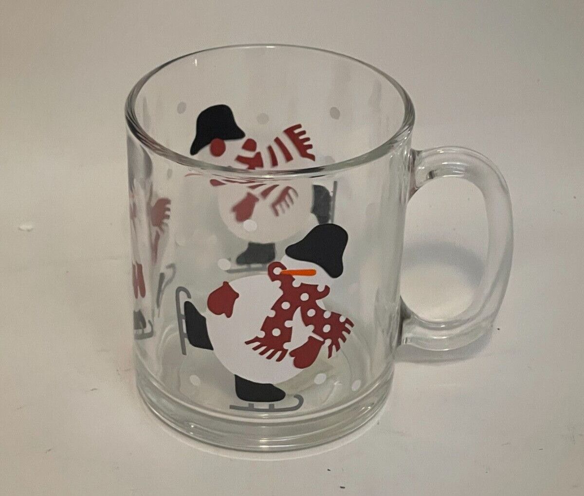 LUMINARC SNOWMEN SKATING MUG