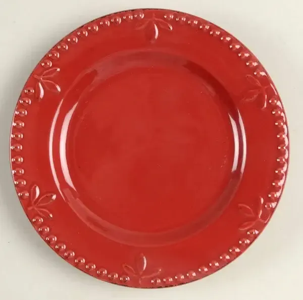 SORRENTO RUBY BREAD &amp; BUTTER PLATE 6 1/8"