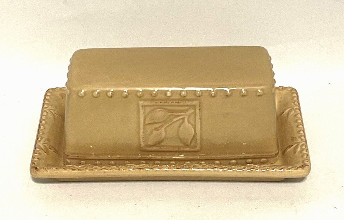 SORRENTO WHEAT BUTTER DISH