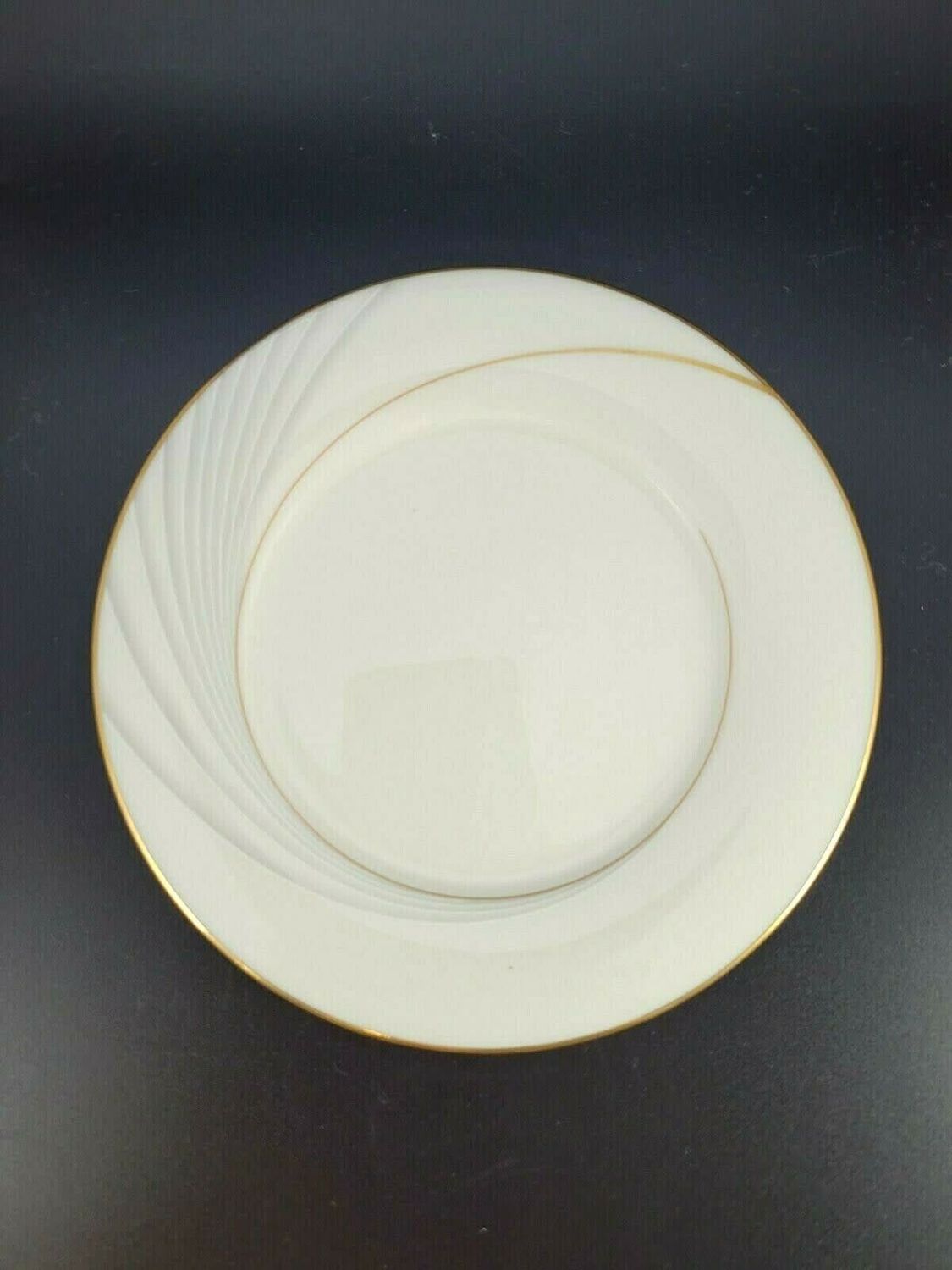 GOLDEN TIDE BREAD&amp;BUTTER PLATE 6 3/8"