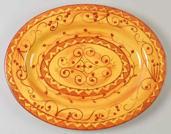 KARISTAN PLATTER 16 1/4"