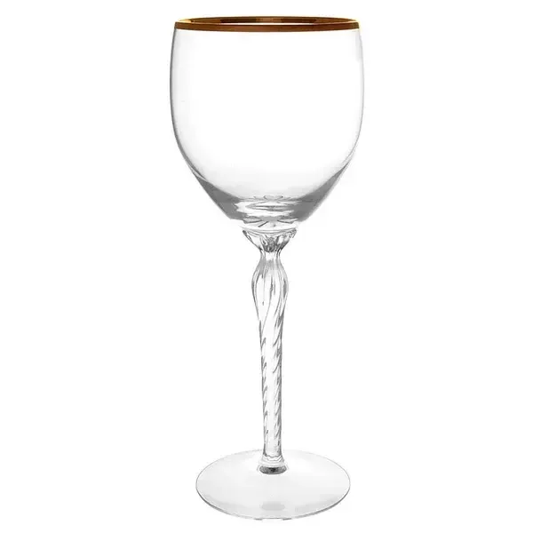 MONROE CRYSTAL WINE GLASS 7 5/8"