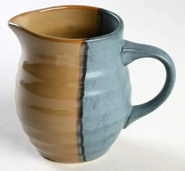 GOLD DUST BLUE CREAMER 3 3/4"