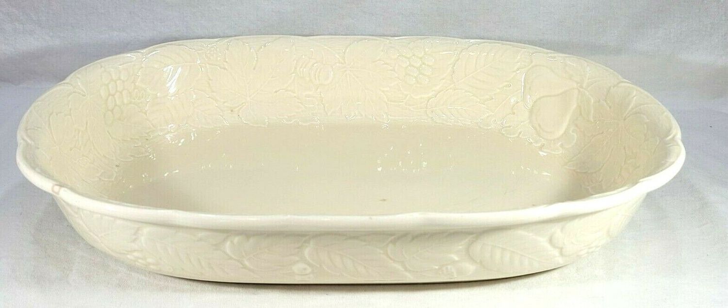 WOODBURY IVORY LASAGNA BAKER 14 1/4"