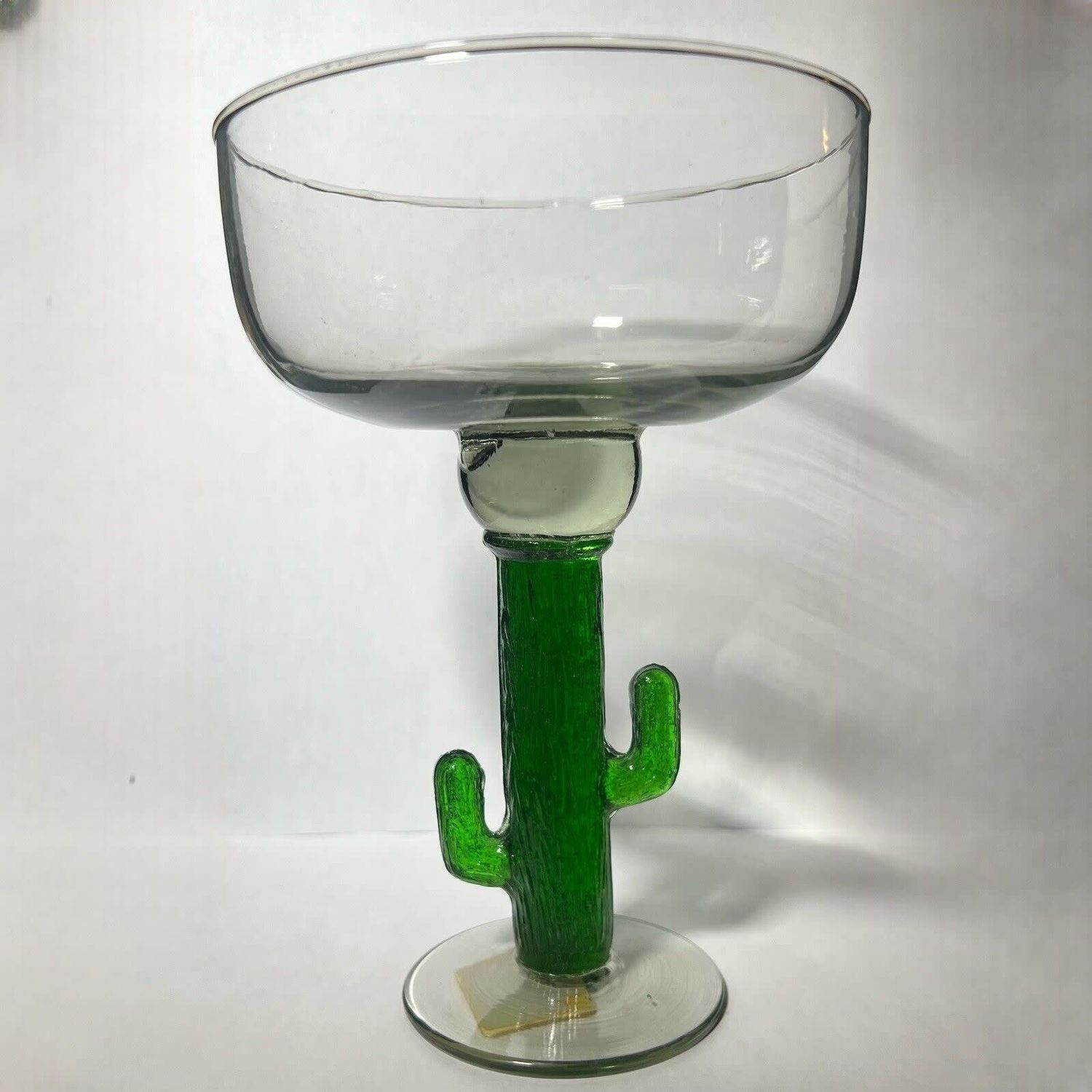 CACTUS MARGARITA GLASSES  6 1/8"
