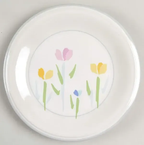 FRESH MINT SALAD PLATE 7 3/4'