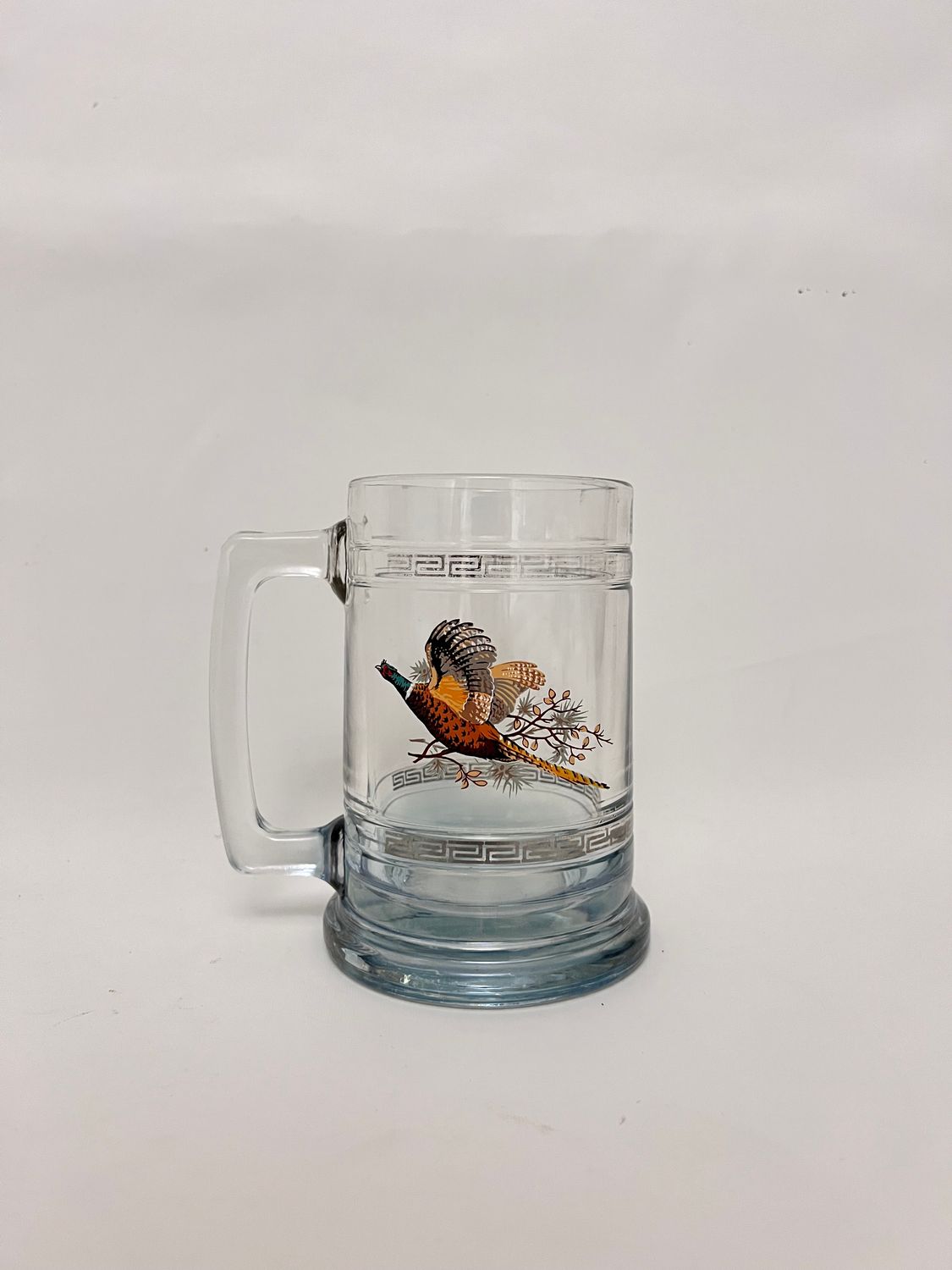 COLONIAL BEER MUG PHEASANT   5 1/4"