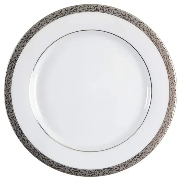 PLATINUM FILIGREE SALAD PLATE