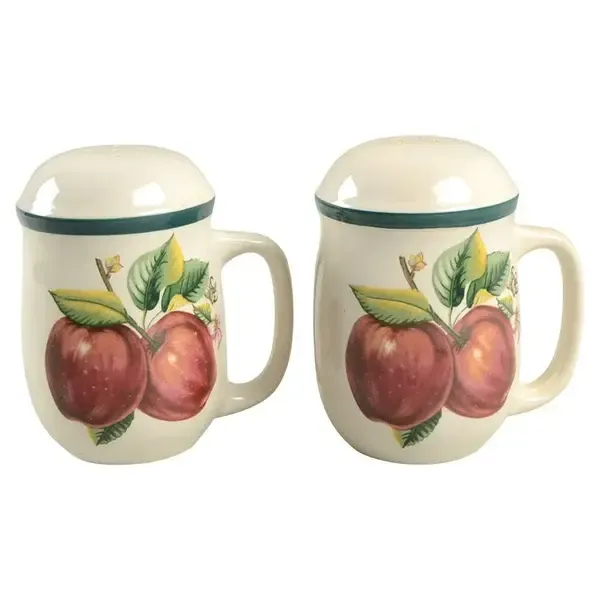 APPLES SALT &amp; PEPPER STOVE TOP SET