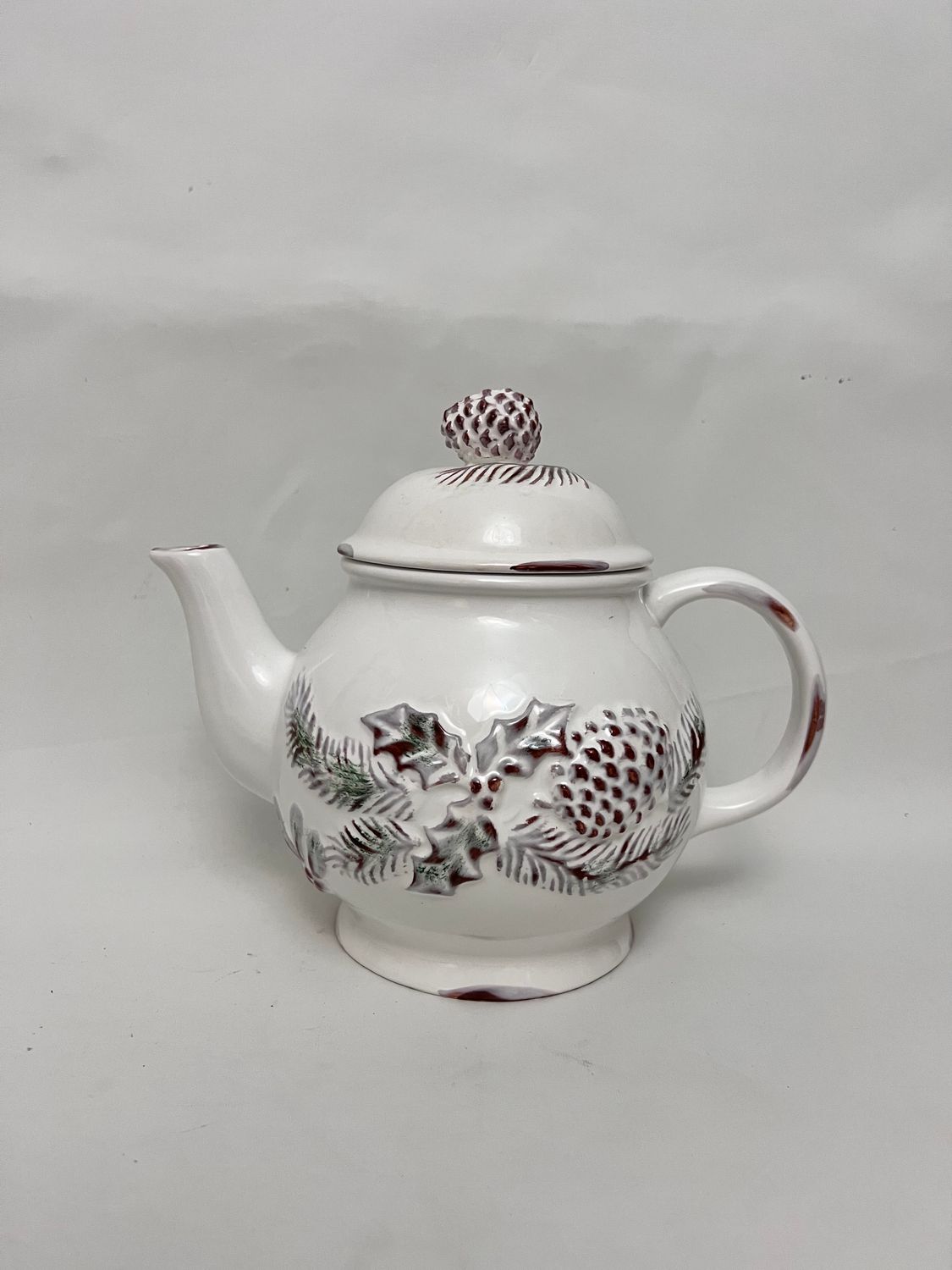 WHITE PINE TEAPOT 5 CUP