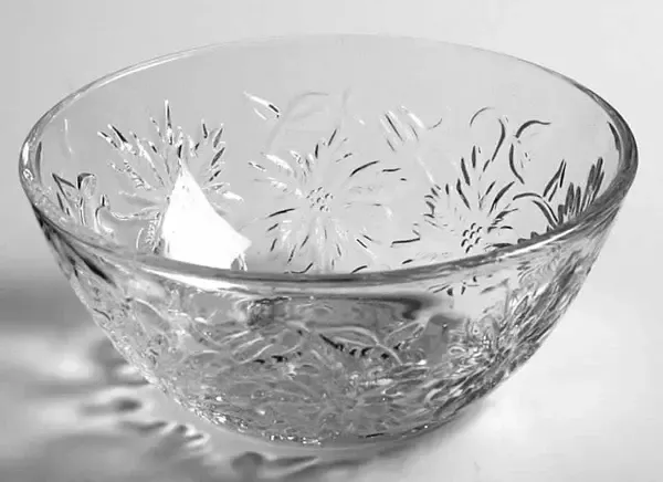 FANTASIA  COUPE SOUP BOWL 5 1/4&#39; CLEAR CENTER