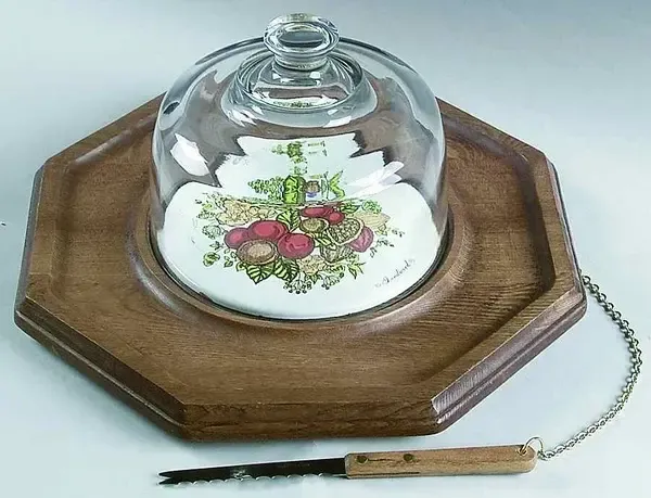 SPICE OF LIFE CENTURA CHEESE DISH 12"