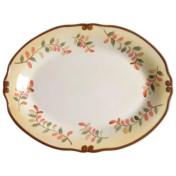TUSCAN RETREAT PLATTER 15 1/4'