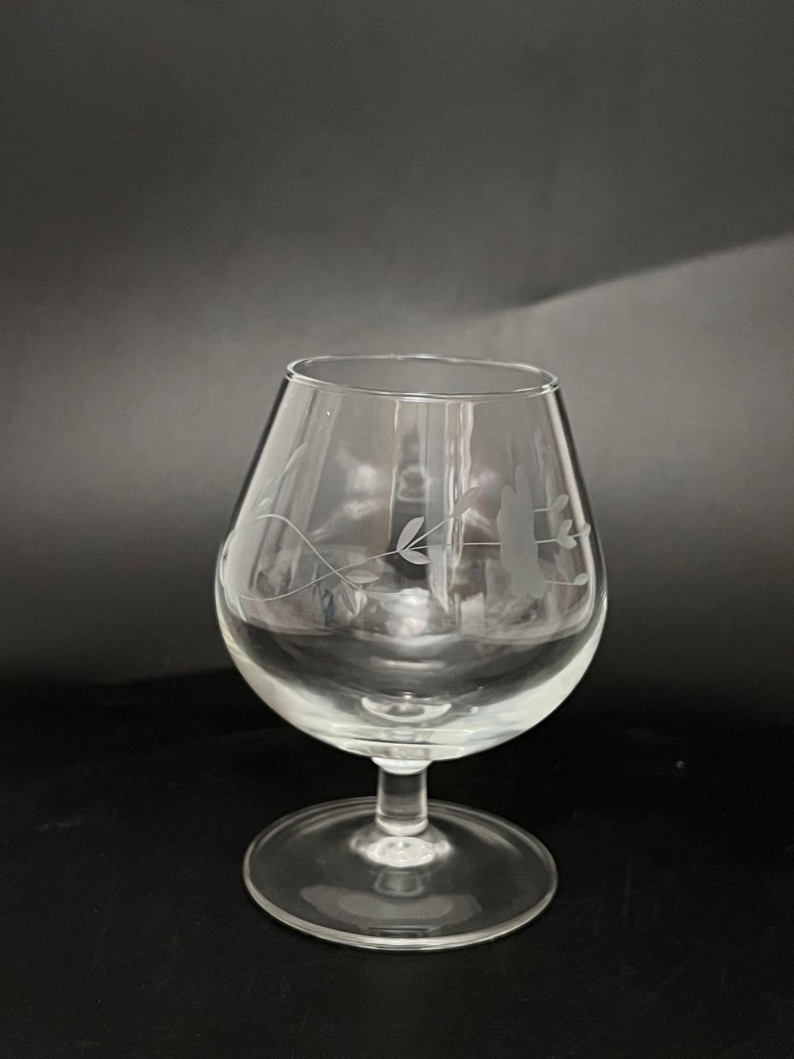 HERITAGE BRANDY GLASS 4 1/2"