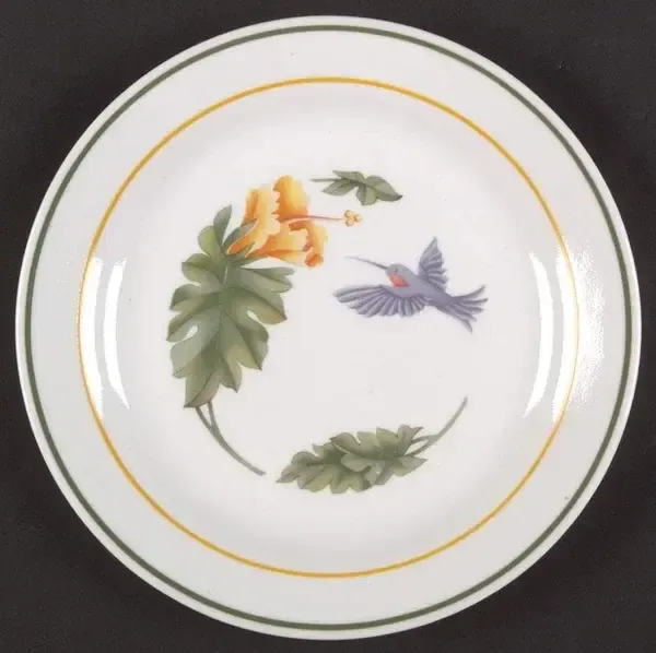 HUMMINGBIRD SALAD PLATE 7 1/4'