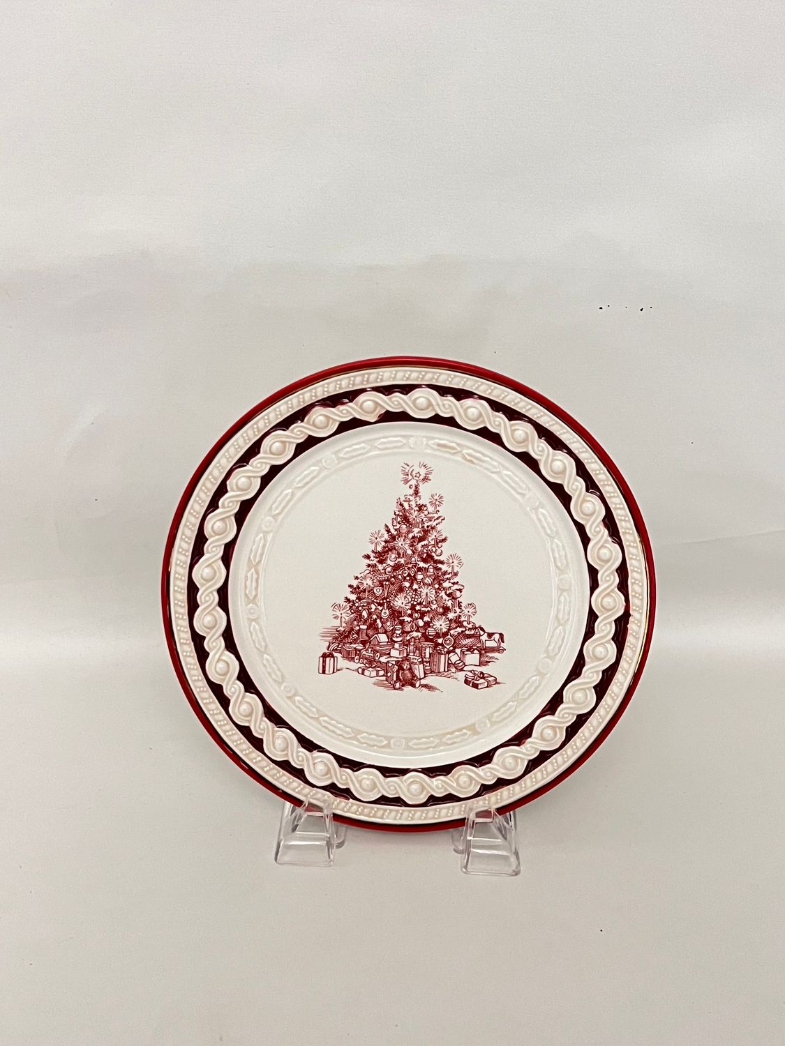 Christmas TREE Pie Plate Decorative 8.5"