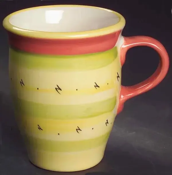PISTOULET MUG RED STRIPE