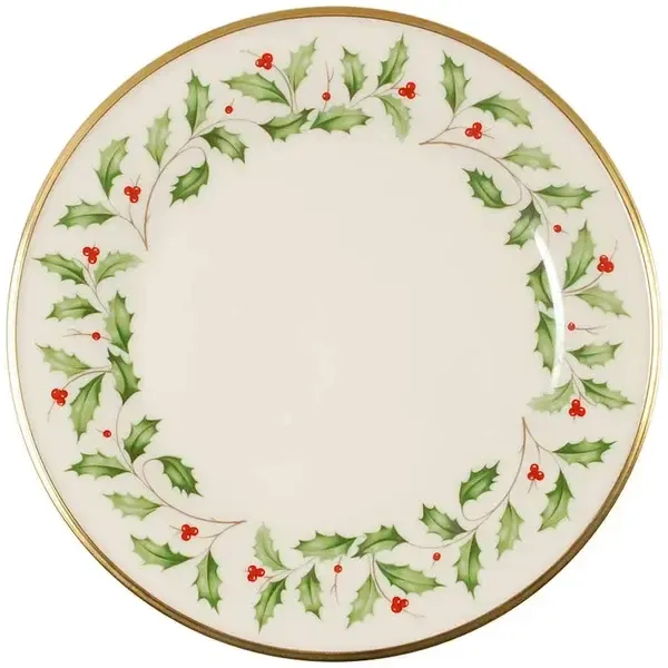 HOLIDAY DIMENSIONS DINNER PLATE  10 3/4"