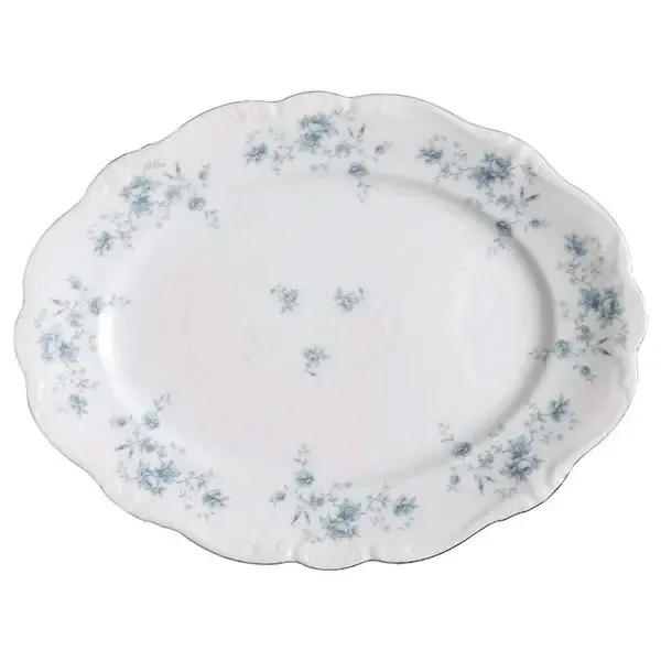 BLUE GARLAND BAVARIA PLATTER 14