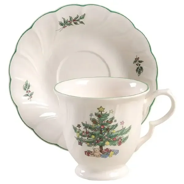 HAPPY HOLIDAYS CUP 3 3/8"