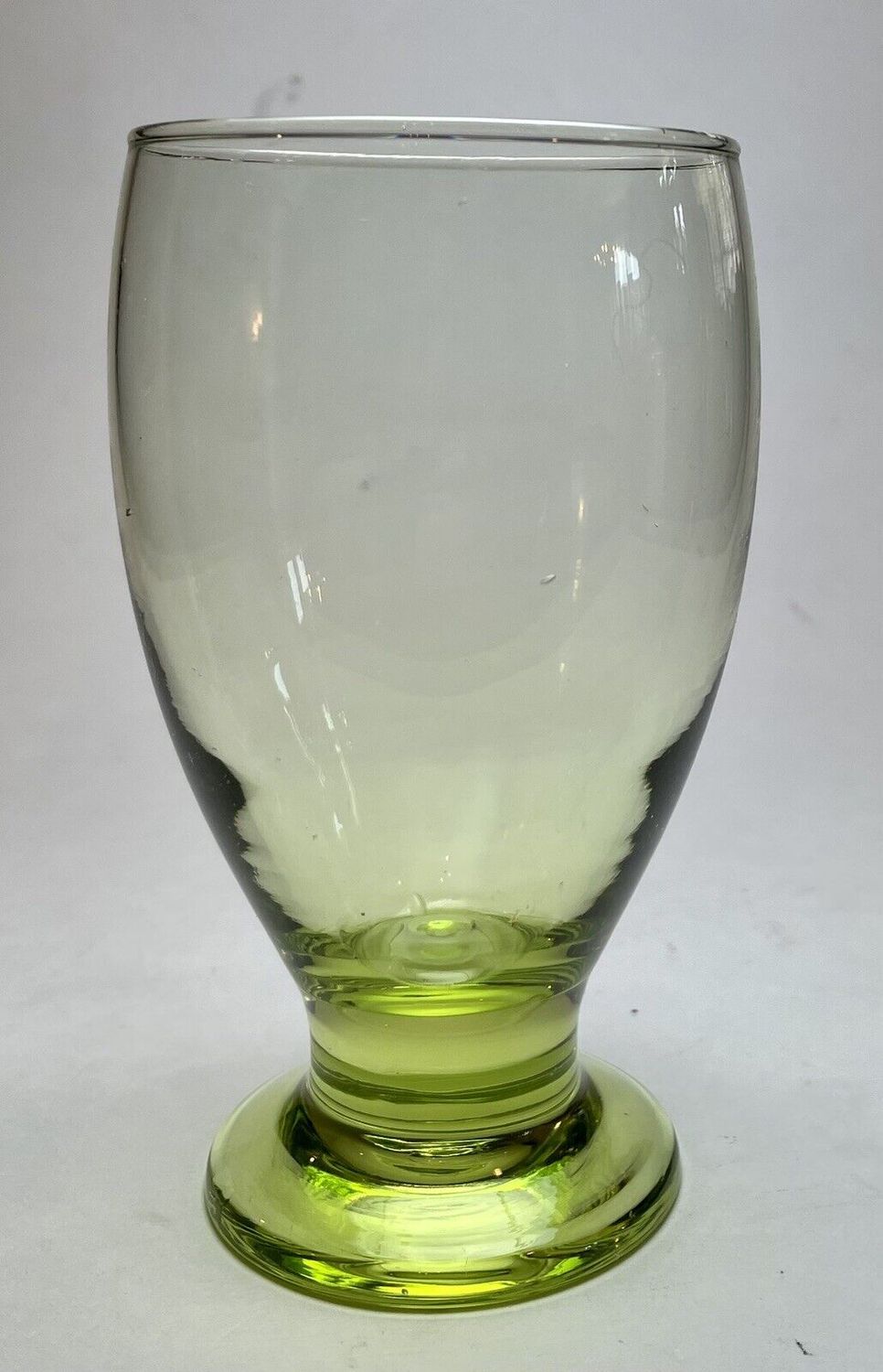 LEXINGTON  LIGHT GREEN GLASS 5 1/2" 12 OZ