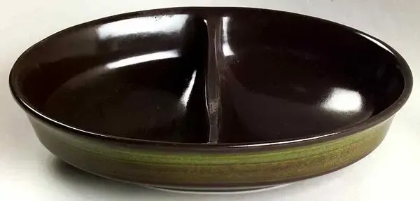 MADEIRA USA OVAL DIVIDED VEGETABLE 10"