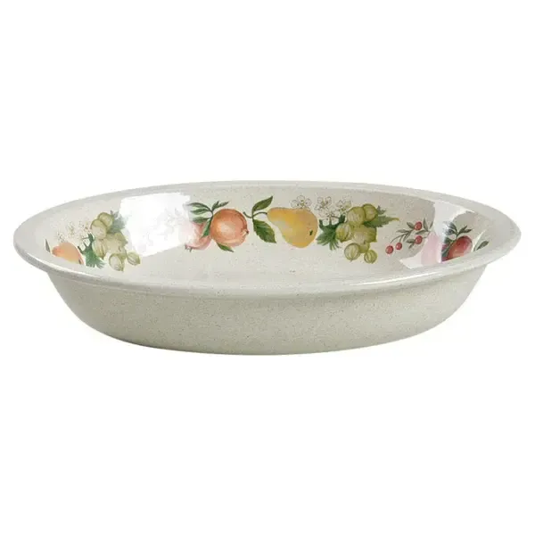 QUINCE OVAL VEGETABLE BOWL 9"