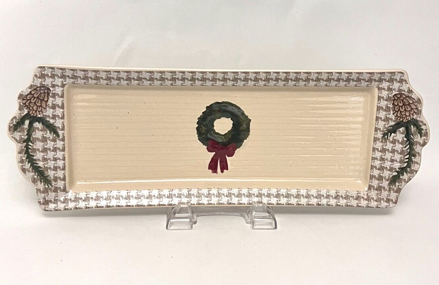 SNOW VALLEY TRAY 16"