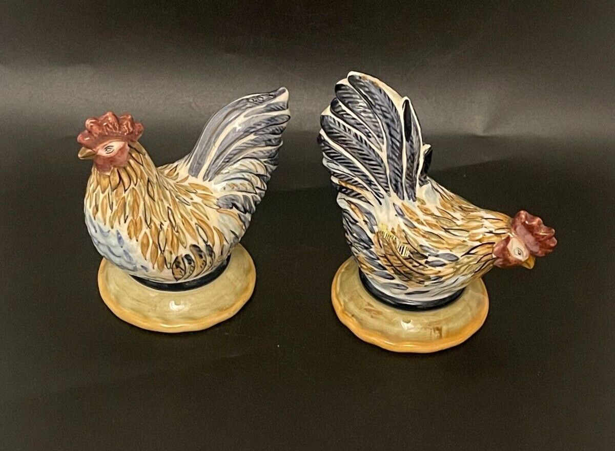 ROOSTER &amp; HEN SALT &amp; PEPPER SHAKER