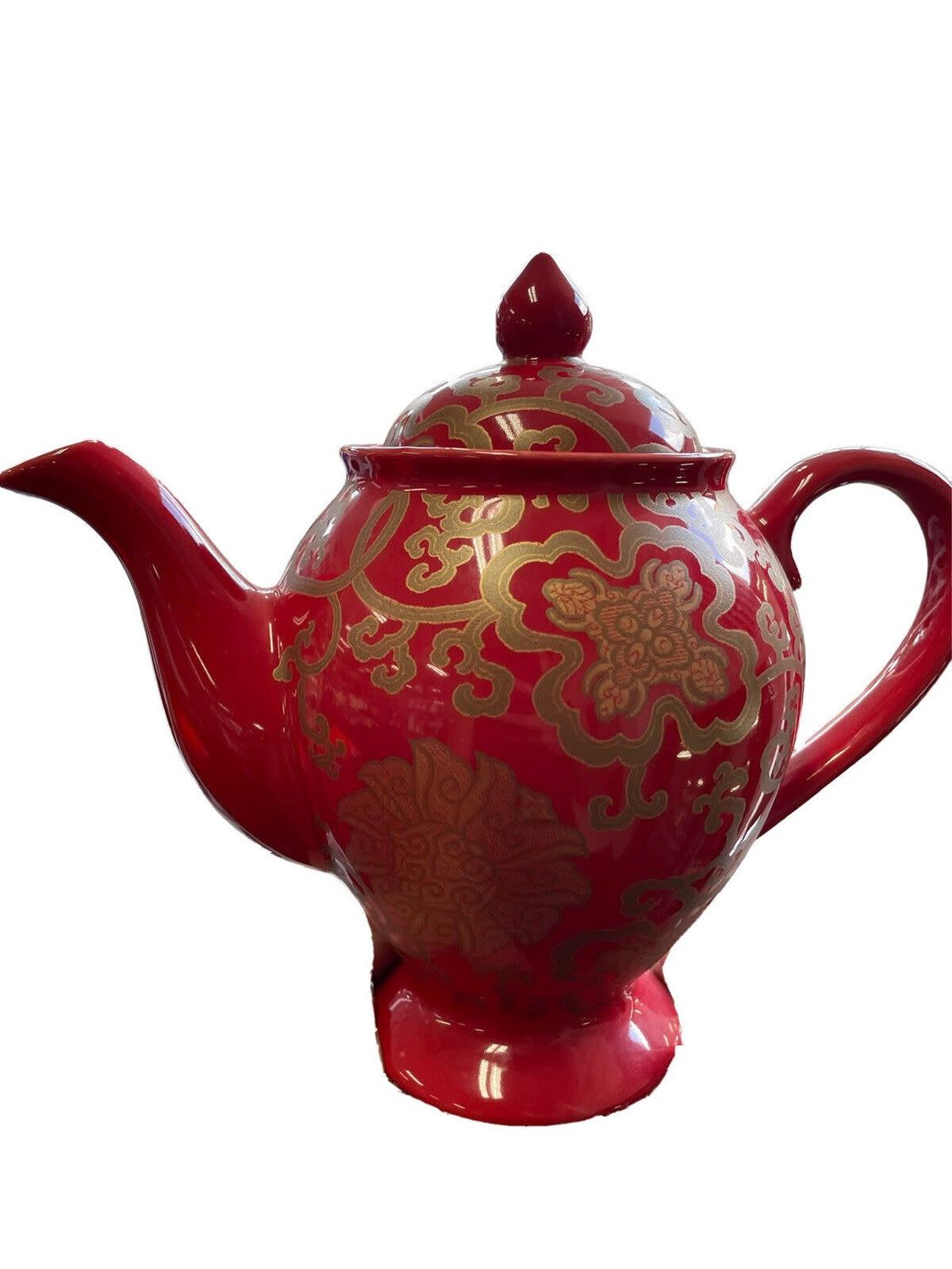 CHINOISE TEAPOT  8 1/4"