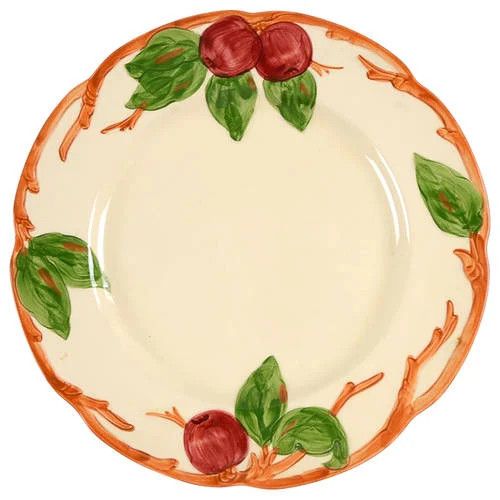 APPLE LUNCHEON PLATE 9 5/8"