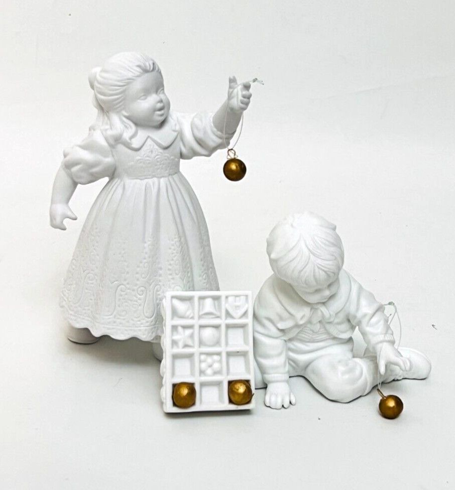 WINTER SILHOUETTES HANGING THE ORNAMENTS