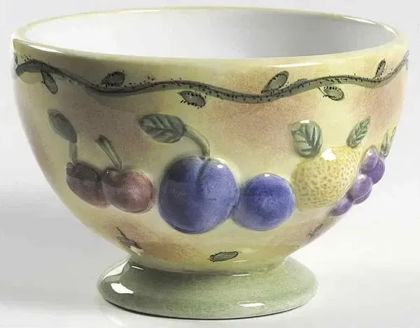 SANGRIA ICE CREAM DISH PINEAPPLE 5 1/4"