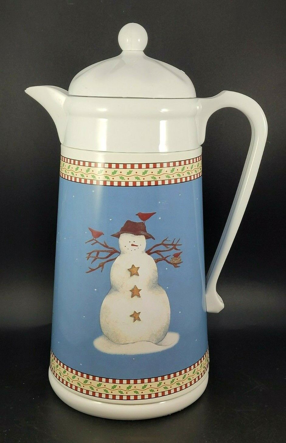SNOWMAN THERMOS/CARAFE 1 QT