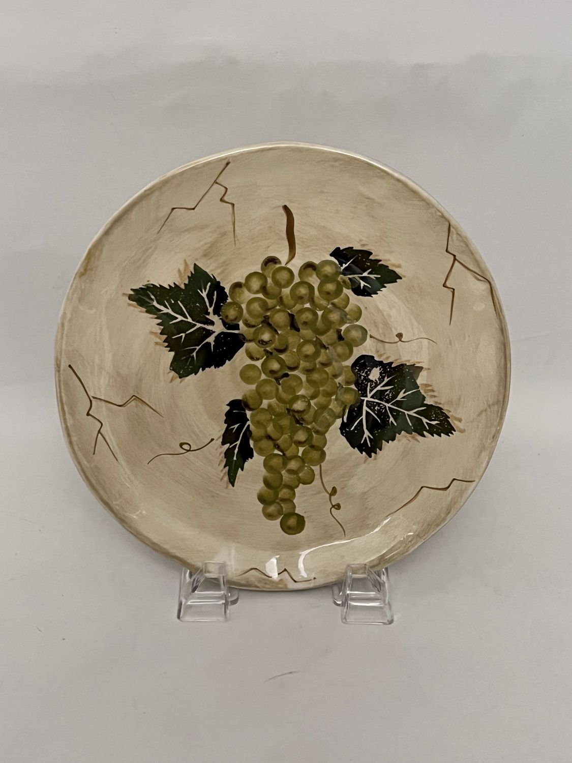 CABERNET DINNER PLATE GREEN GRAPES 11 1/4"