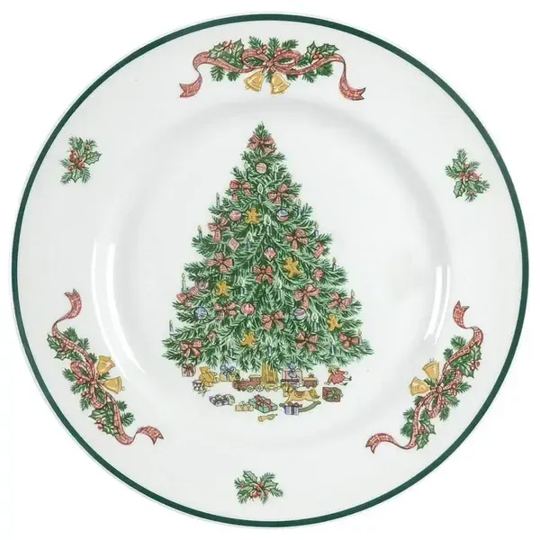 VICTORIAN CHRISTMAS  DINNER PLATE  10 1/4