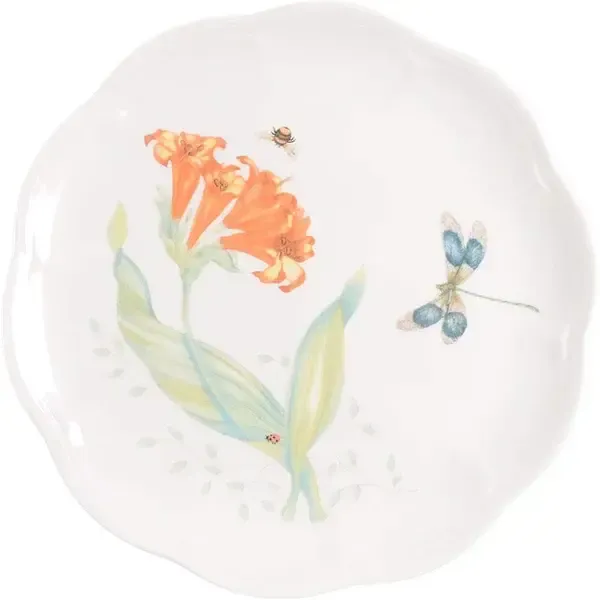 BUTTERFLY MEADOW LUNCH PLATE 9 1/8" DRAGONFLY